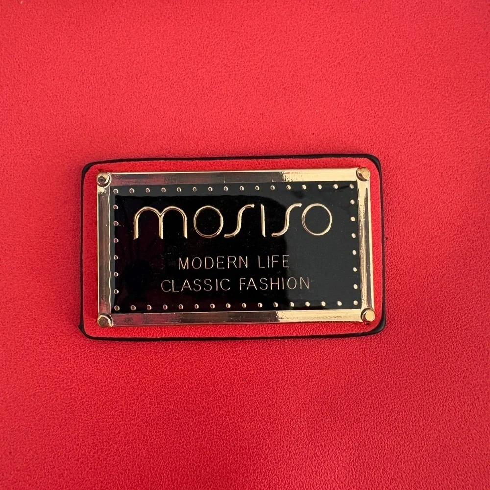 Mosiso Red Women's Laptop Bag